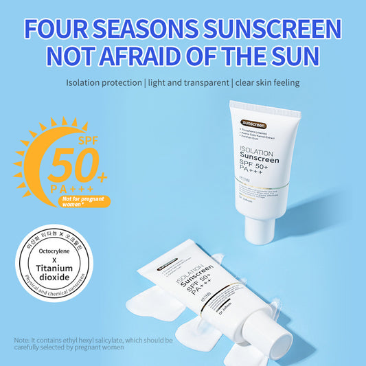 Sunscreen & Makeup Primer – UV Protection, Anti-Aging, Whitening